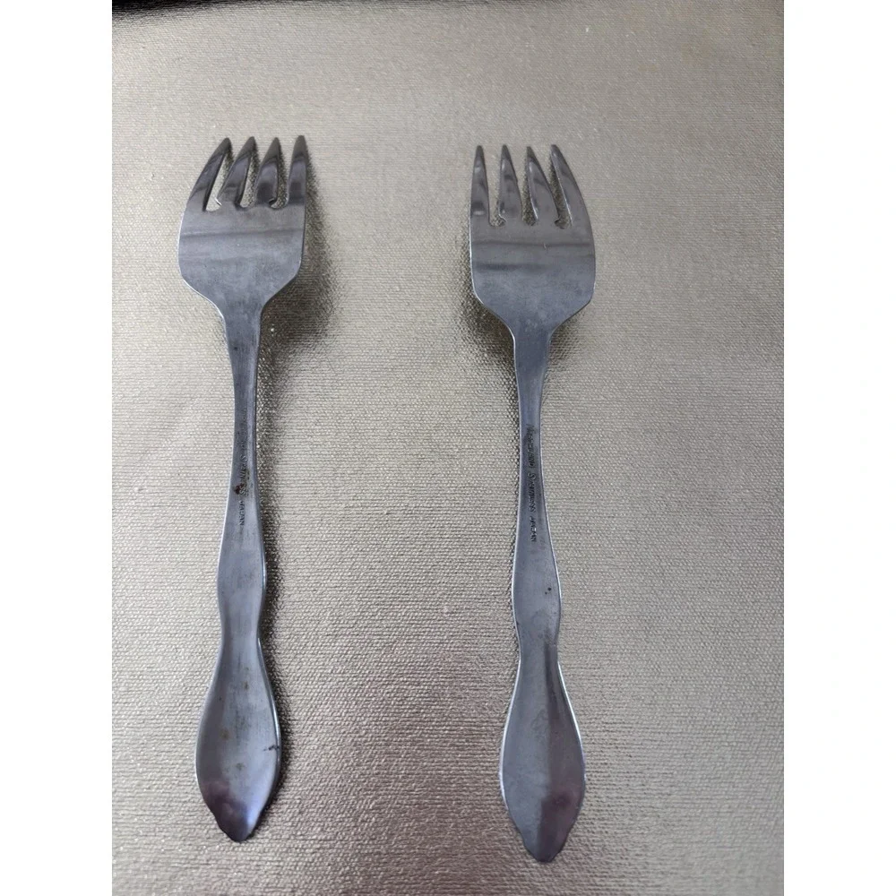 Two Forks By‎ Northland, Stainless Small Forks, Dessert Forks 3119
